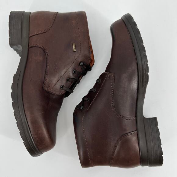 Stonefly Gore Tex Chukka Boot  EU 38 US 7.5 Brown Leather Lace Up Waterproof - Picture 5 of 12
